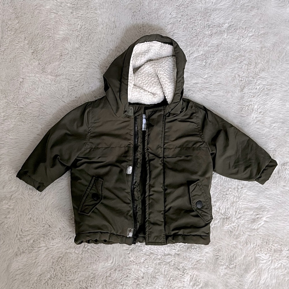 Toddler boys hooded jacket
